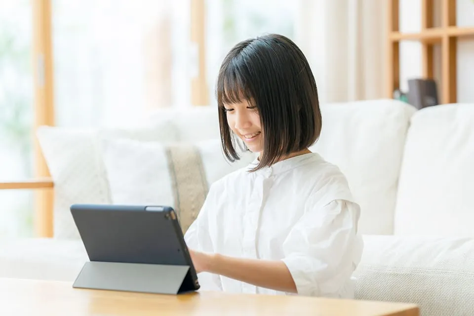 オンライン事業「UPトーク」のイメージ